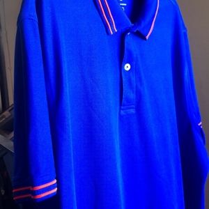 Club Room XL blue & orange golf polo shirt